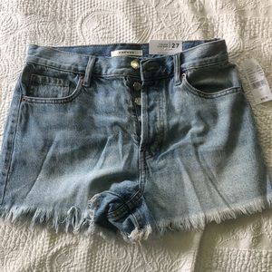 PacSun Vintage High Rise Jean Shorts